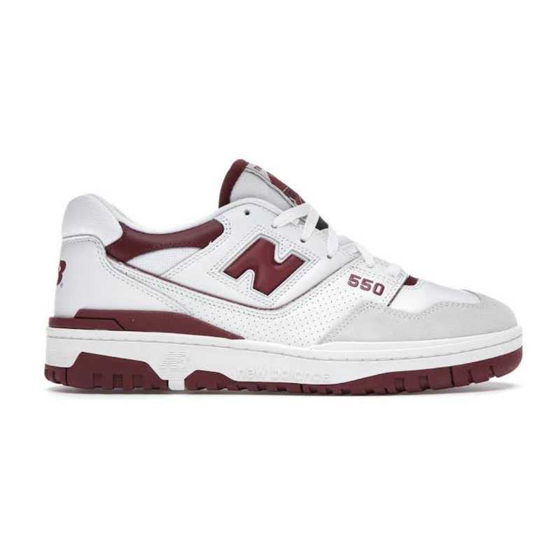 New Balance 550 Sea Salt Burgundy