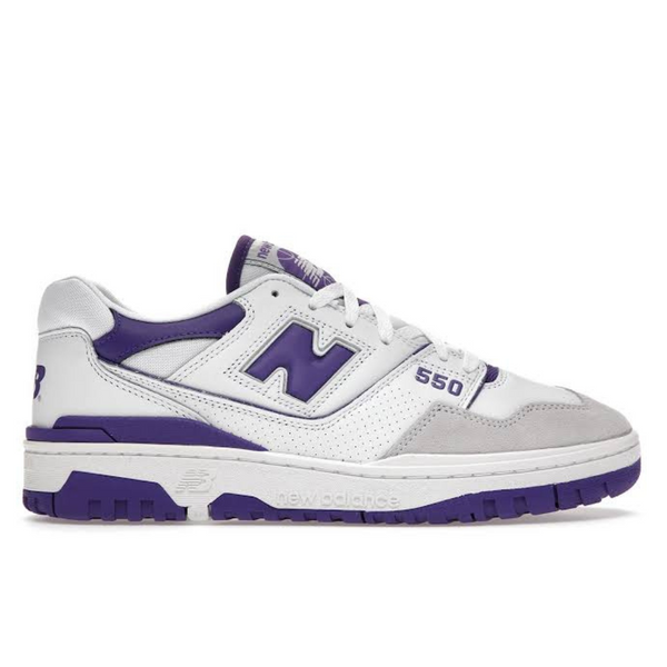 New Balance 550 Purple White