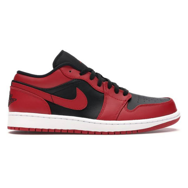 Jordan 1 Low Bred Toe Red