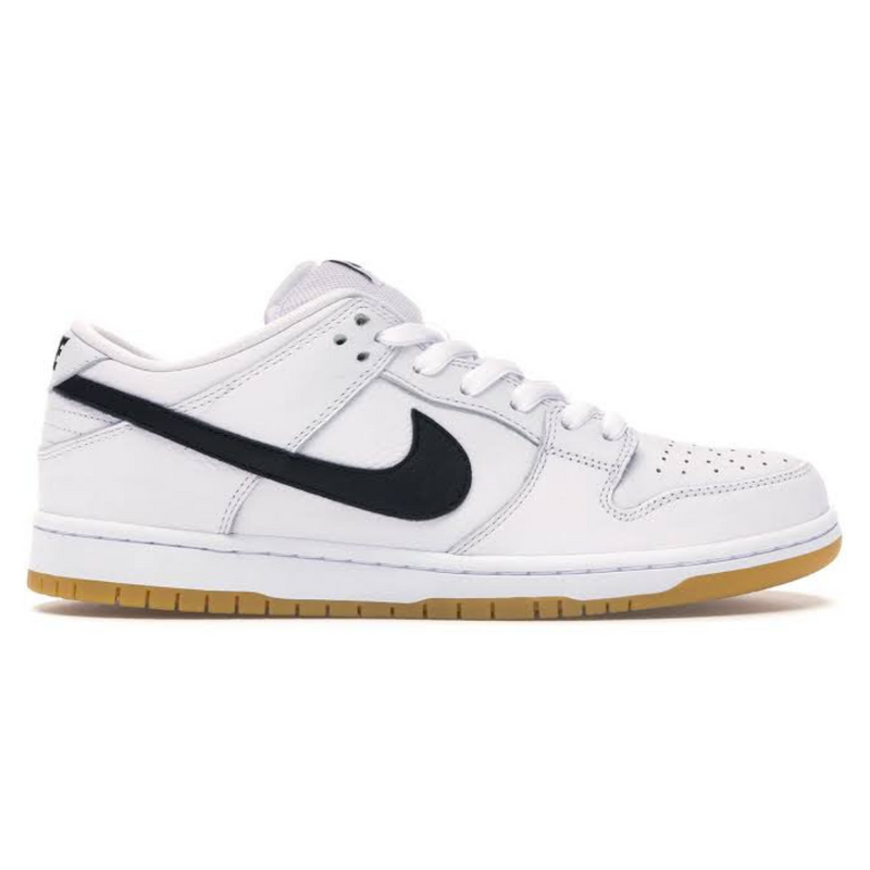 Nike SB Dunk Low Orange White Label Black