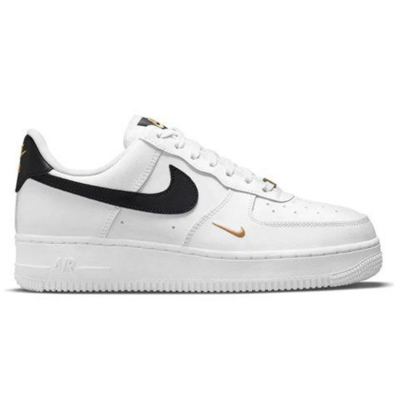 Nike Air Force 1 Essential White Black Gold