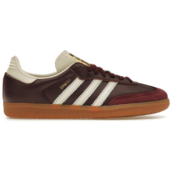 Adidas Samba OG Maroon Gold Metallic