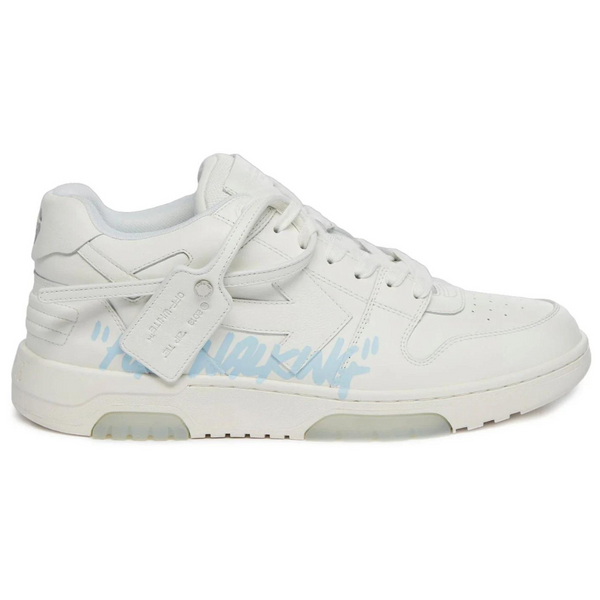 OFF-WHITE Out Of Office "OOO" Low Tops For Walking White Light Blue 2021