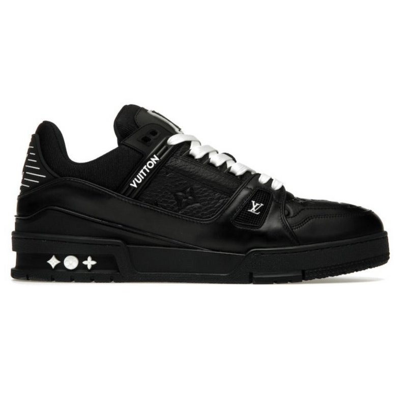 Louis Vuitton Trainer Black Embossed Monogram