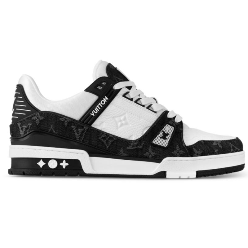 Louis Vuitton Trainer White Black