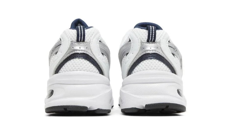 New Balance 530 White Silver Navy